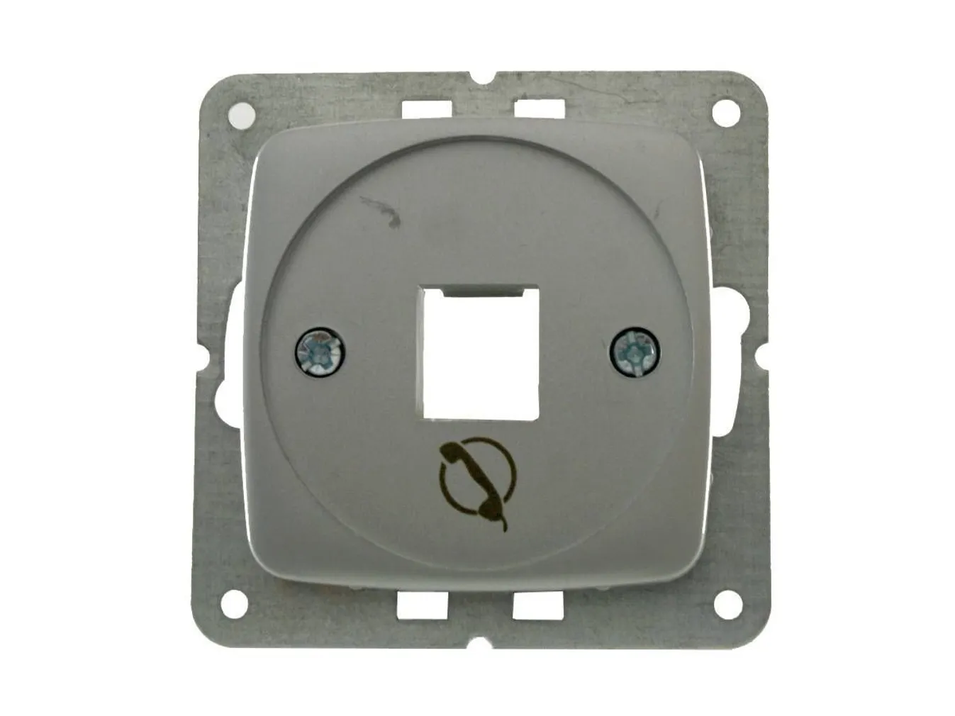 KATTEPLAAT TEL 1-NE ALFA METALLIK