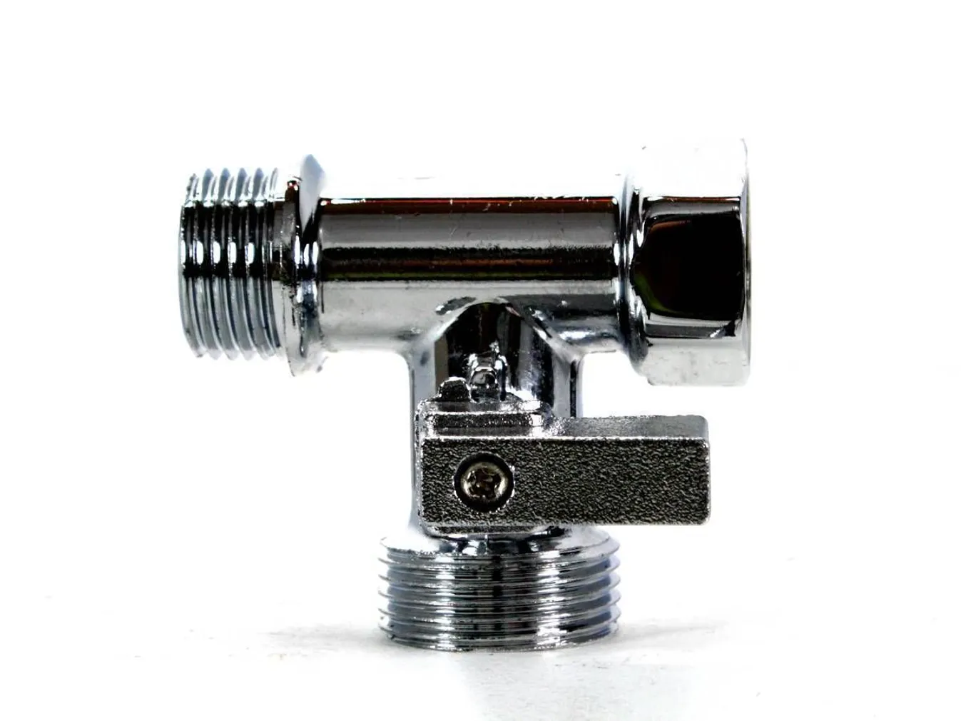 PESUMASINA KOLMIK-KRAAN 1/2"SK - 3/4"VK - 1/2"VK