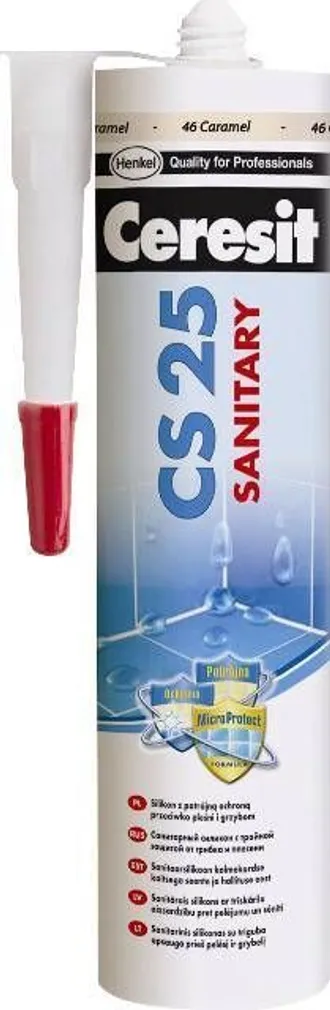 SANITAARSILIKOON CERESIT CS25 04 SILVER 280ML