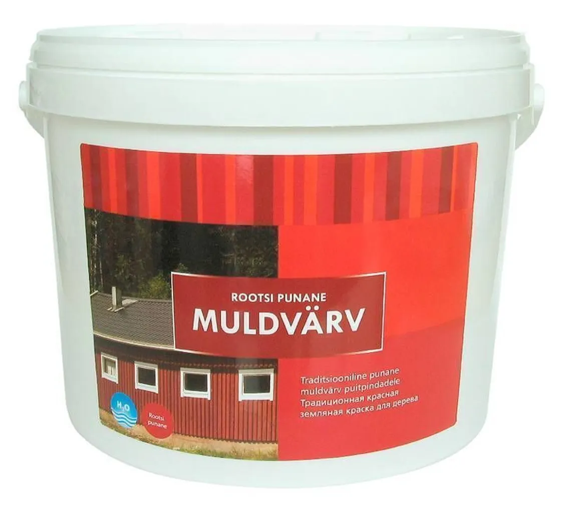 VÄRV ROOTSI PUNANE MULDVÄRV 2,5L