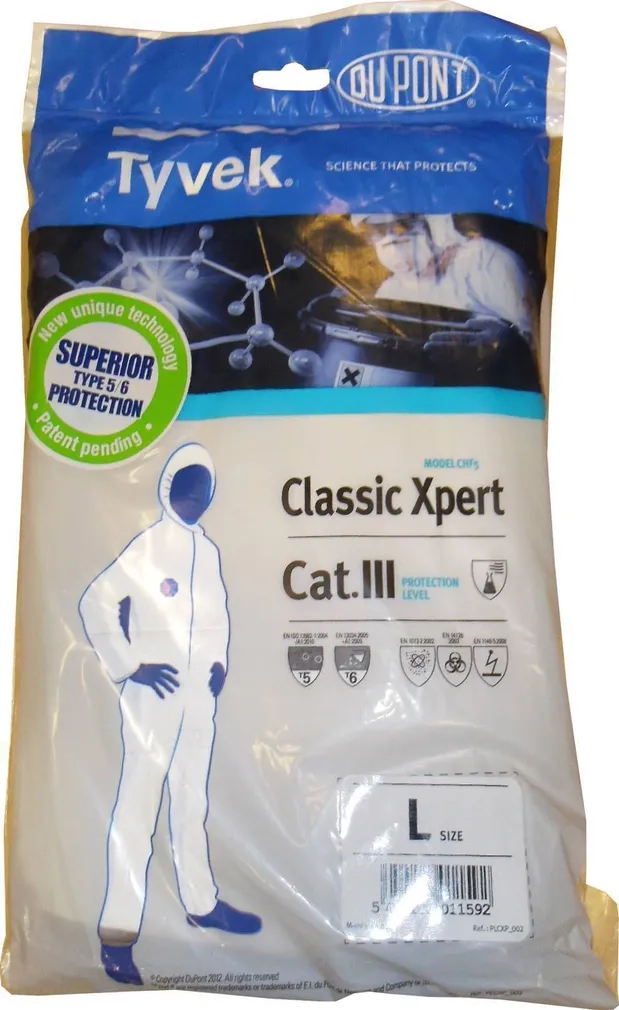 KOMBINESOON TYVEK PRO-TECH (VÄRVIJALE) L
