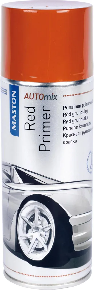 AEROSOOLVÄRV AUTOMIX PUNANE KRUNTVÄRV 400ML