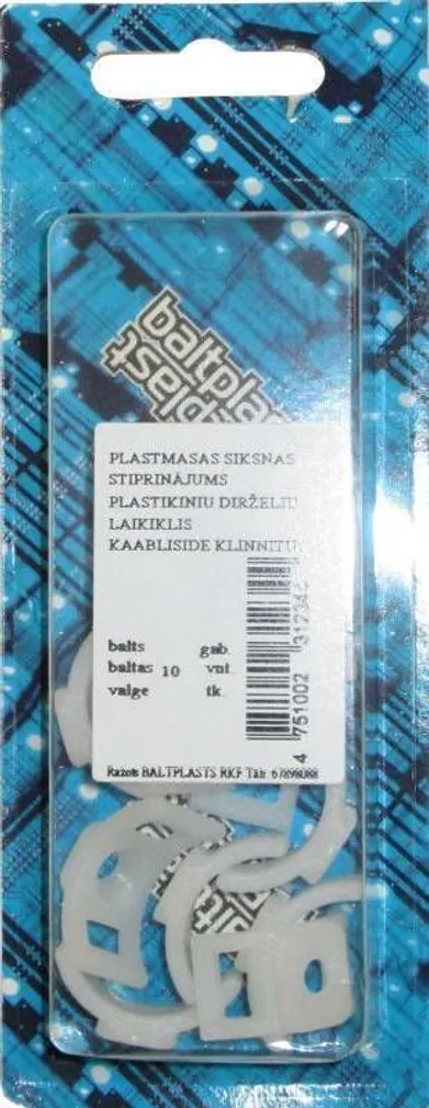 KAABLISIDEME ALUS KRUVIGA BP VALGE 10TK PAKIS