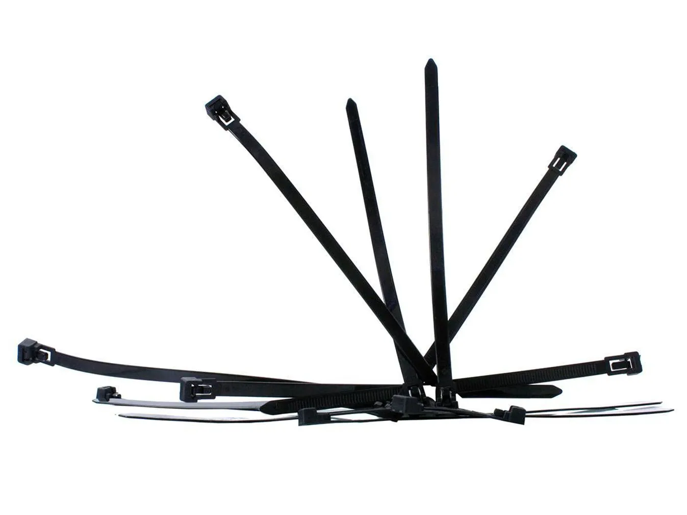 KAABLISIDE AVATAV DÜWI 125X7,6MM 25TK PAKIS MUST