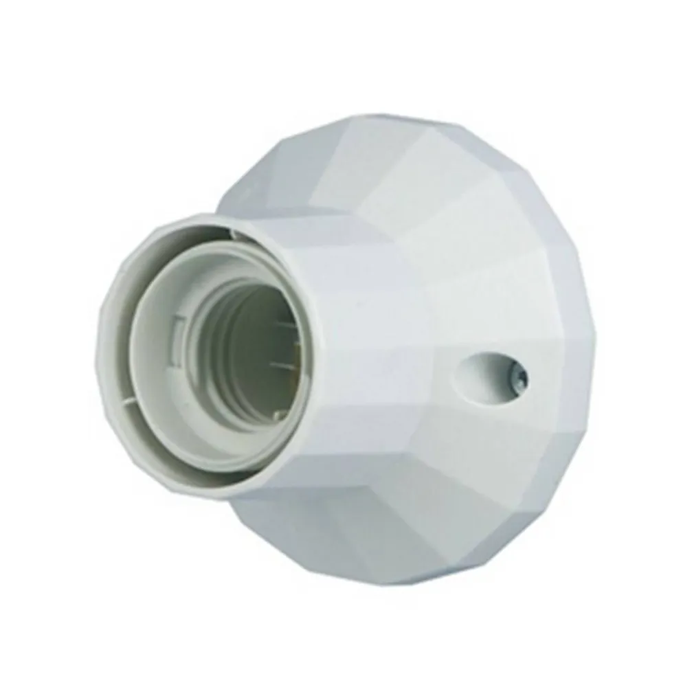 LAMBIPESA DÜWI E27 75W MAX SEINALE KINNITUSEGA VALGE