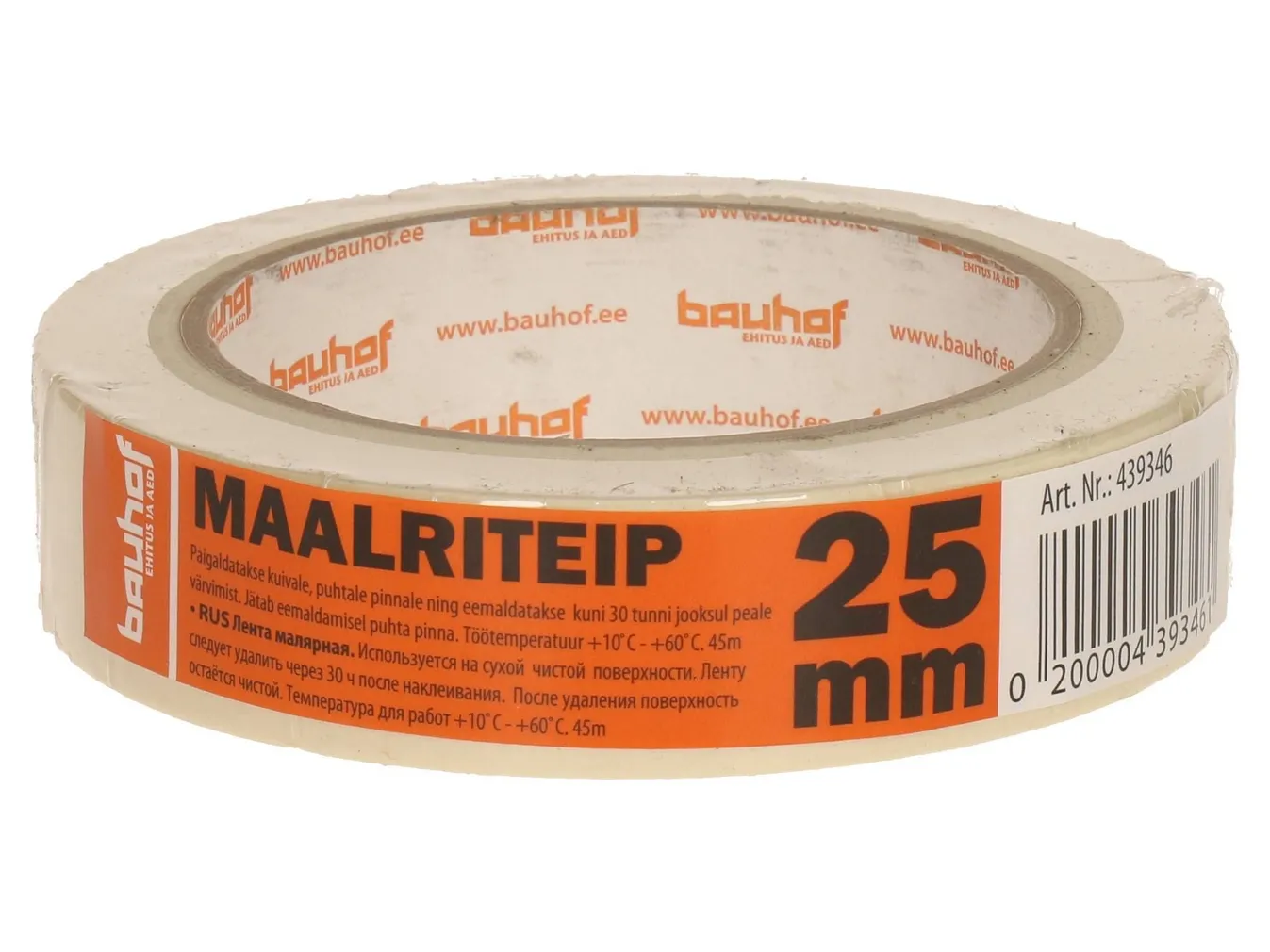 MAALRITEIP BAUHOF 25MMX45M