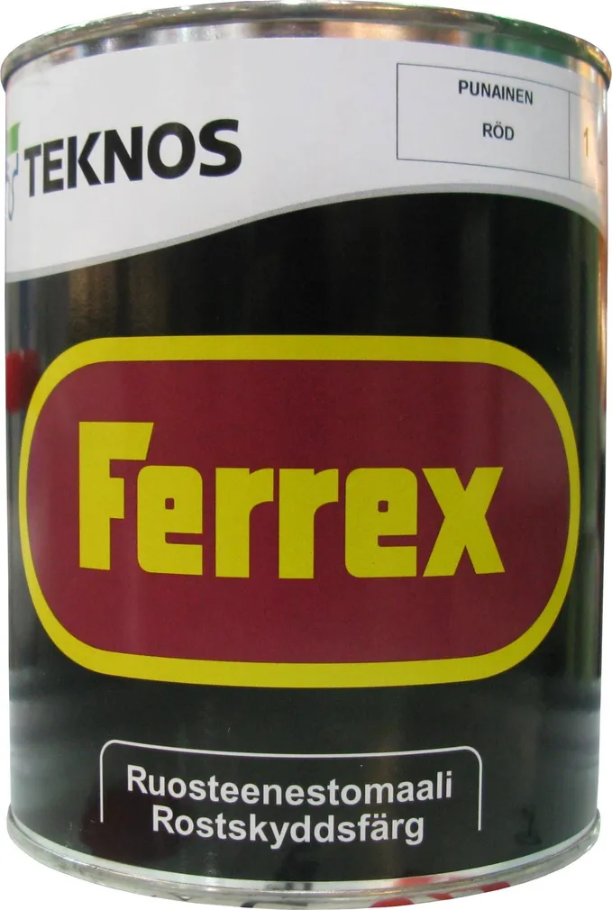 VÄRV FERREX 1L PUNANE METALLI