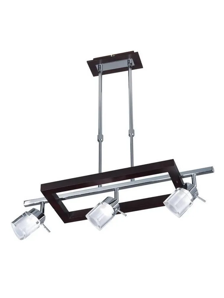 LAELAMP PINXDISAIN REGINA 3-NE 40W G9 PUIT/KRISTALL