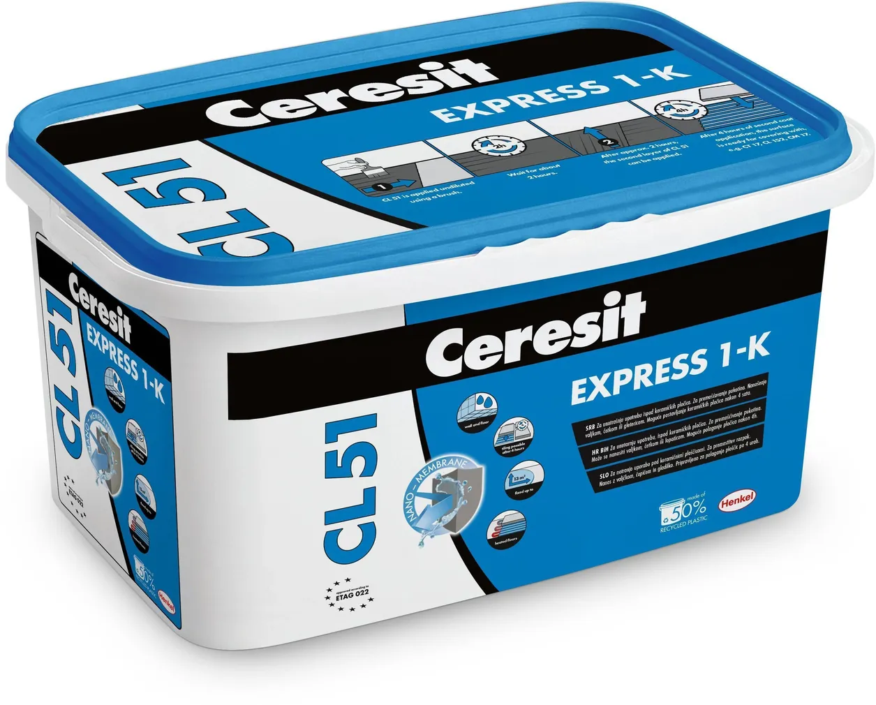 HÜDROISOLATSIOON CERESIT CL51 15KG