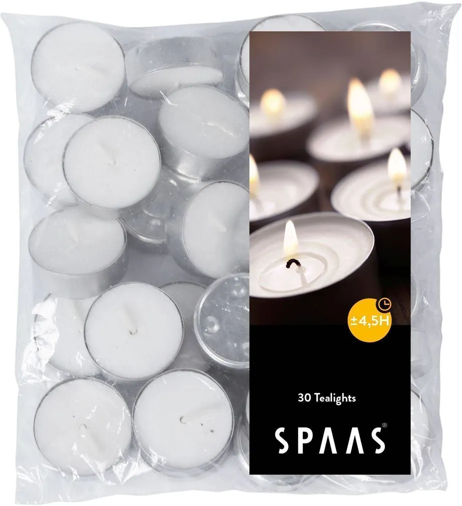 TEEKÜÜNAL SPAAS 4,5H VALGE 30TK PAKIS