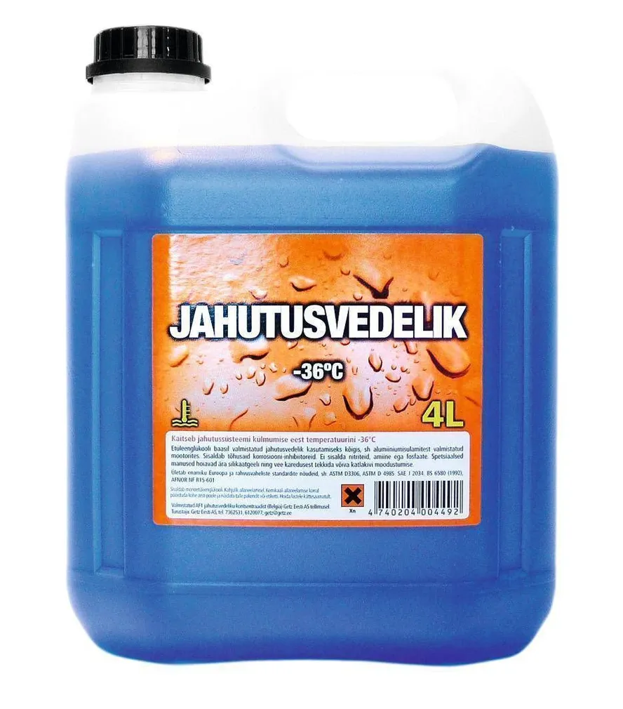JAHUTUSVEDELIK -36°C 4L SININE
