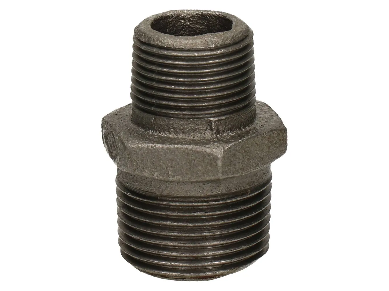 KAKSIKNIPPEL AHENEV MUST VK 1"X3/4"