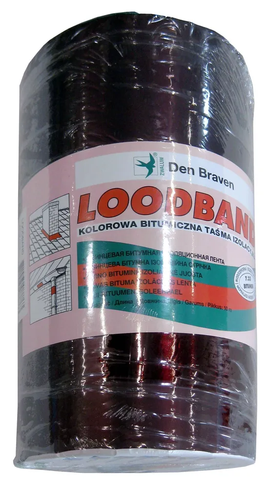 BITUUMENTEIP LOODBAND TUMEPUNANE 150MM 10M/RULL