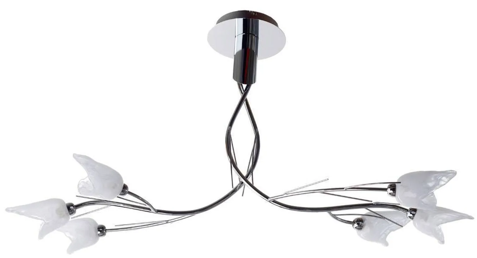 LAELAMP PINXDISAIN NATURA 6 KROOM/ALABASTER G9 6X40W