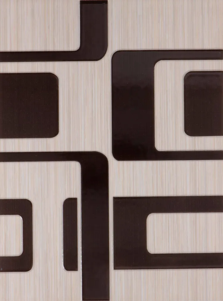 KERAAMILINE DEKOORPLAAT GOLDEN TILE 25X33 VELVET BROWN