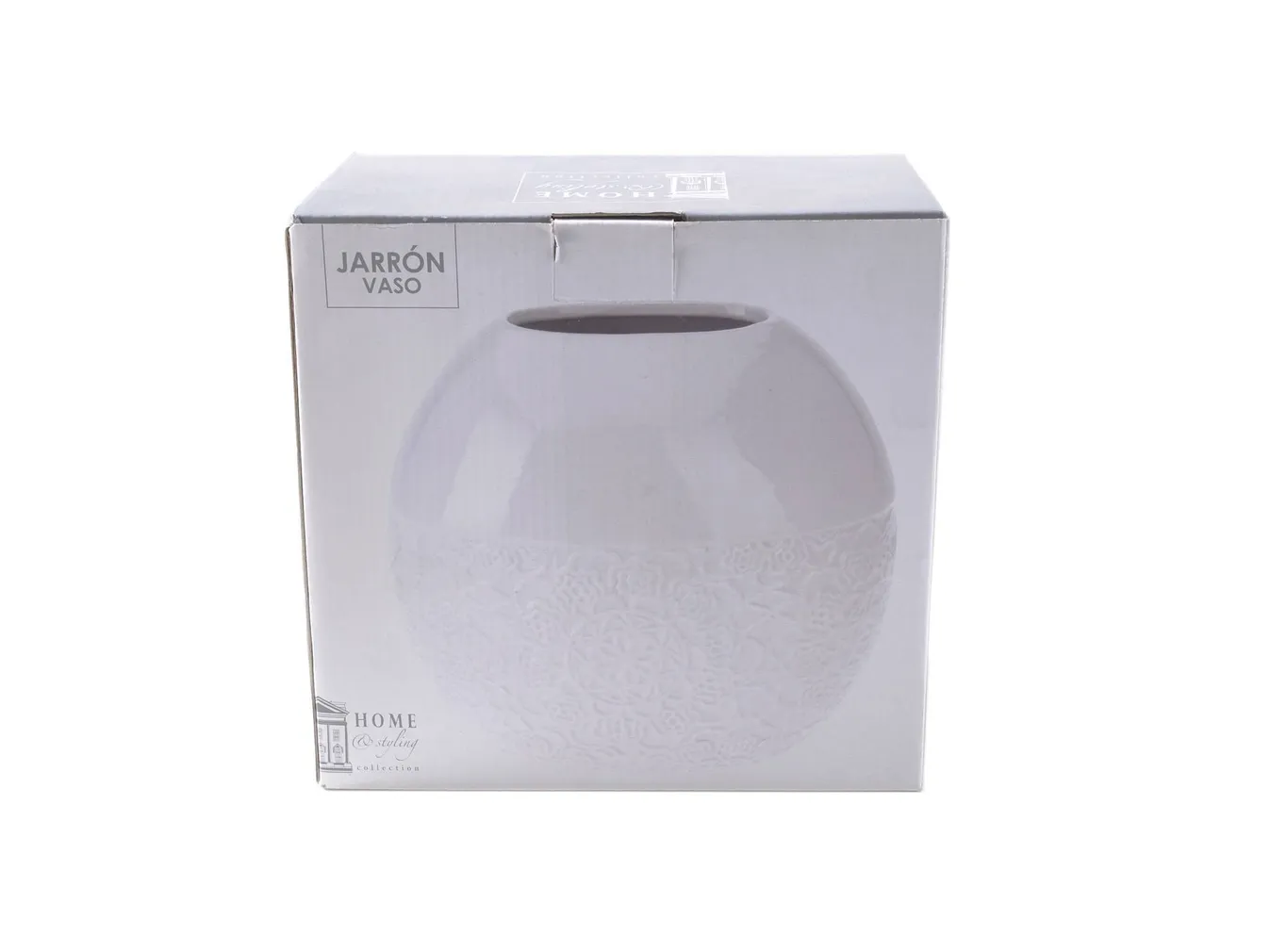 LILLEVAAS 20X18CM VALGE