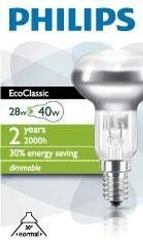 HALOGEENLAMP ECO CLASSIC NR50 E14 28W 230V PHILIPS