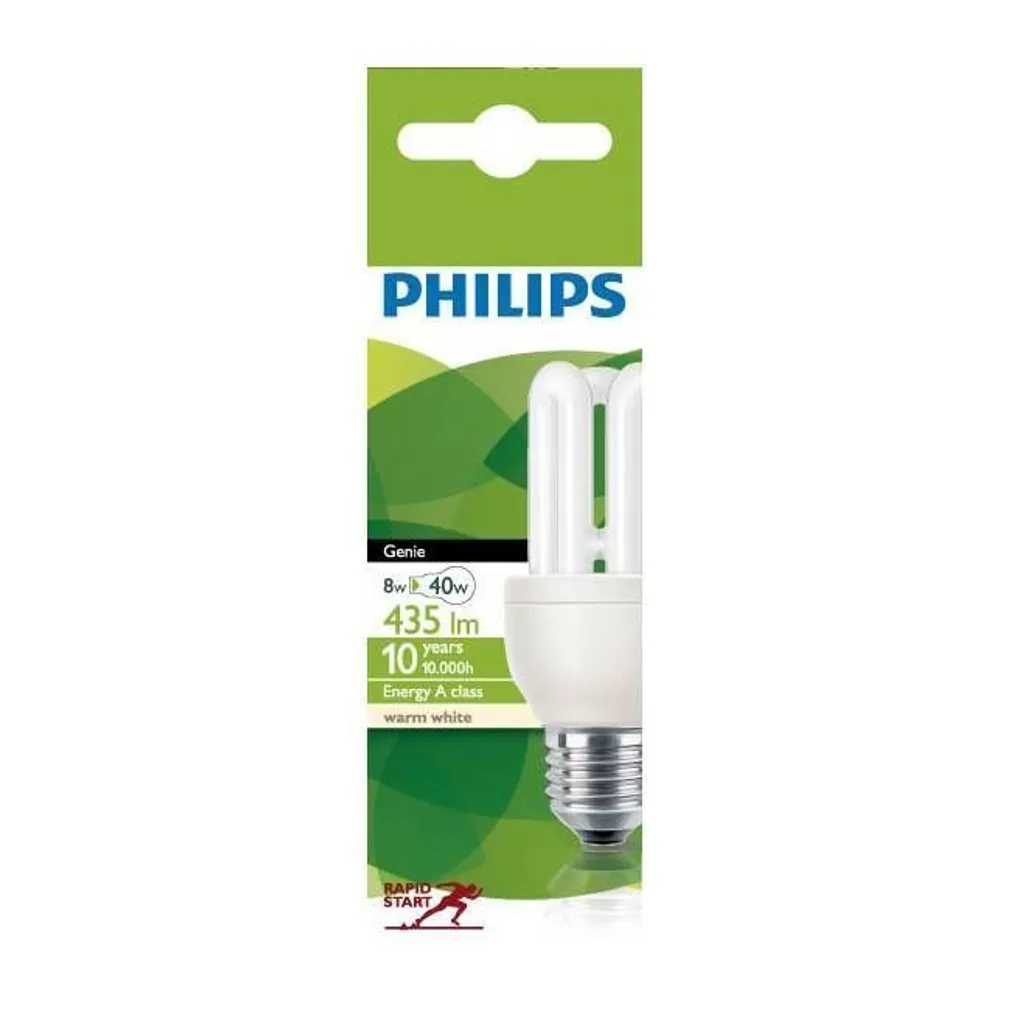SÄÄSTULAMP GENIE 3U E27 8W 230V PHILIPS