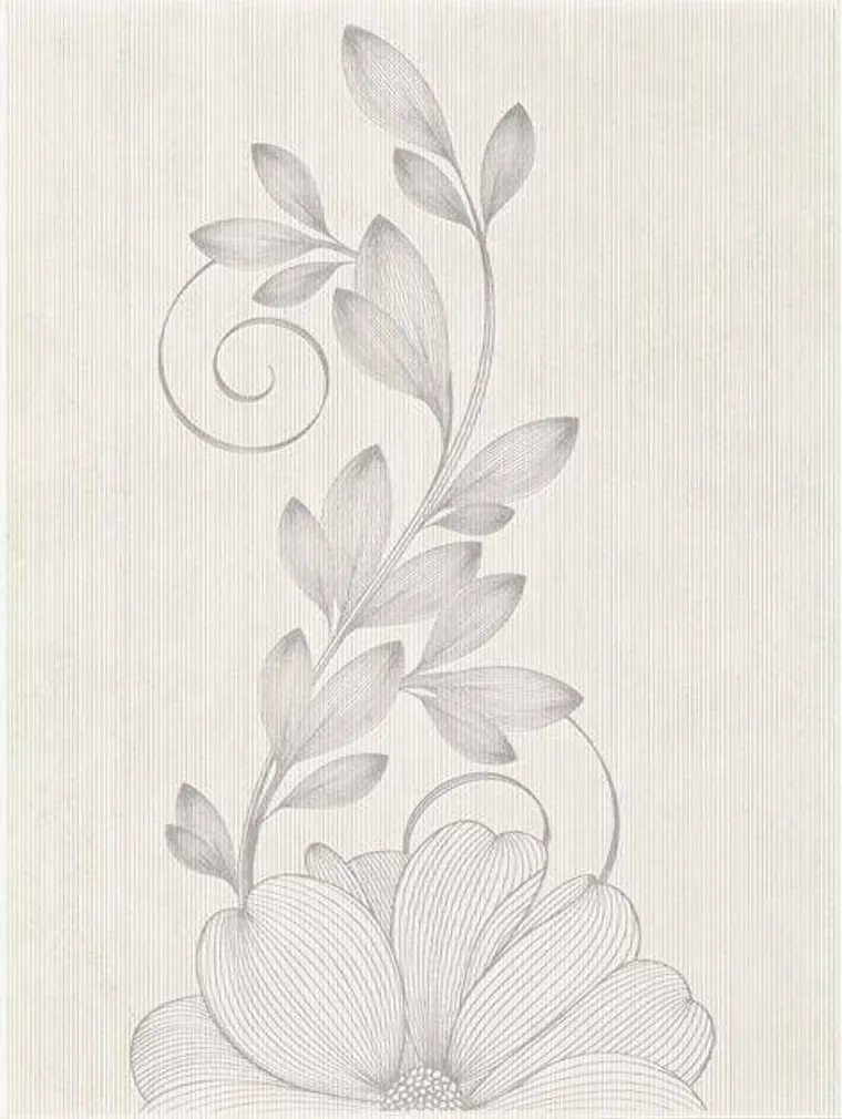 KERAAMILINE DEKOORPLAAT STACATTO BIANCO KWAIT 25X33,3CM