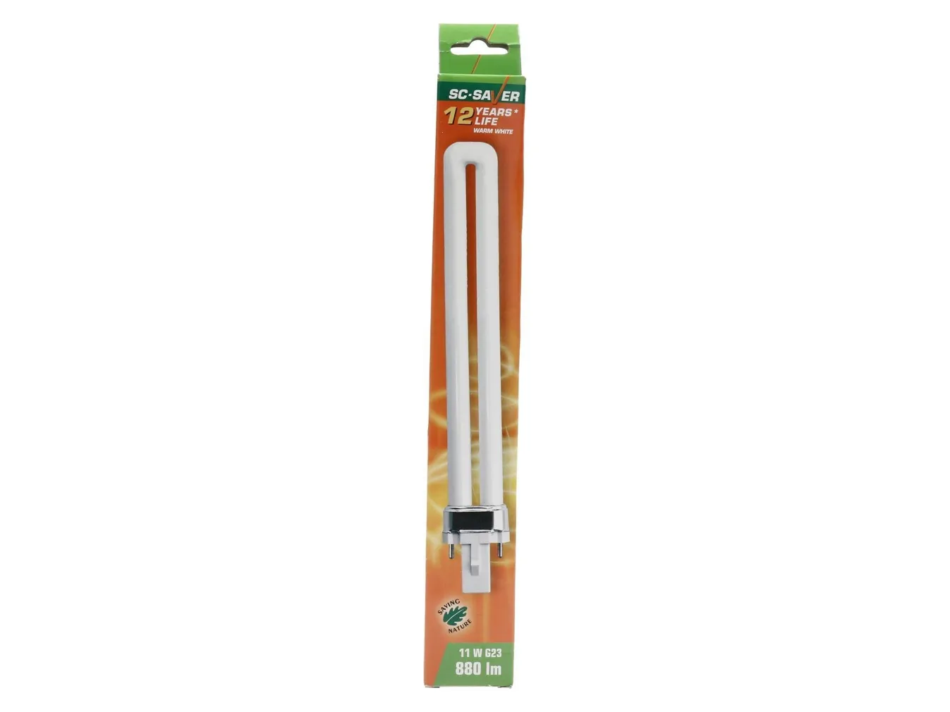 SÄÄSTULAMP 2U 11W G23 PL SCSAVER