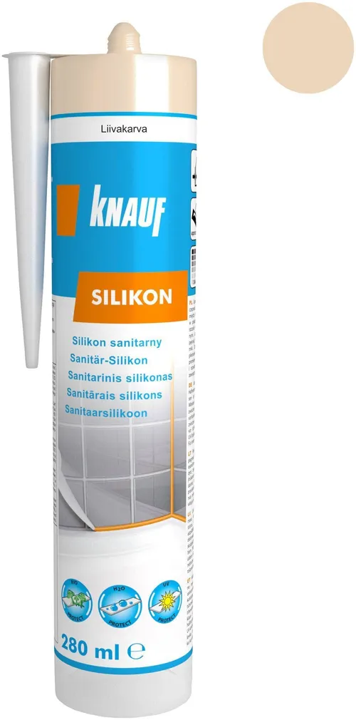 SANITAARSILIKOON KNAUF BAHAMA BEEŽ 280ML