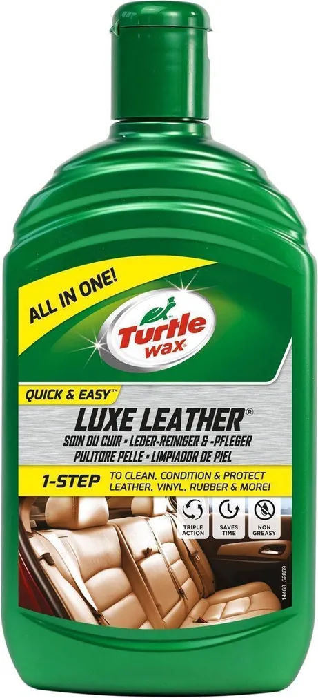 NAHKPINDADE PUHASTI TURTLE WAX LUXE LEATHER 500ML