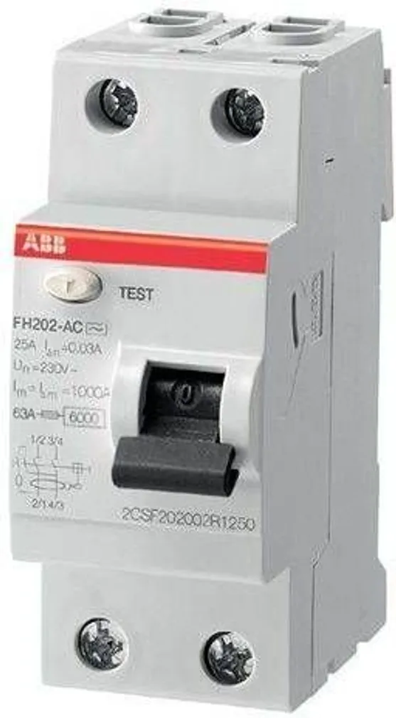 RIKKEVOOLUKAITSE 2P 25A 30MA ABB