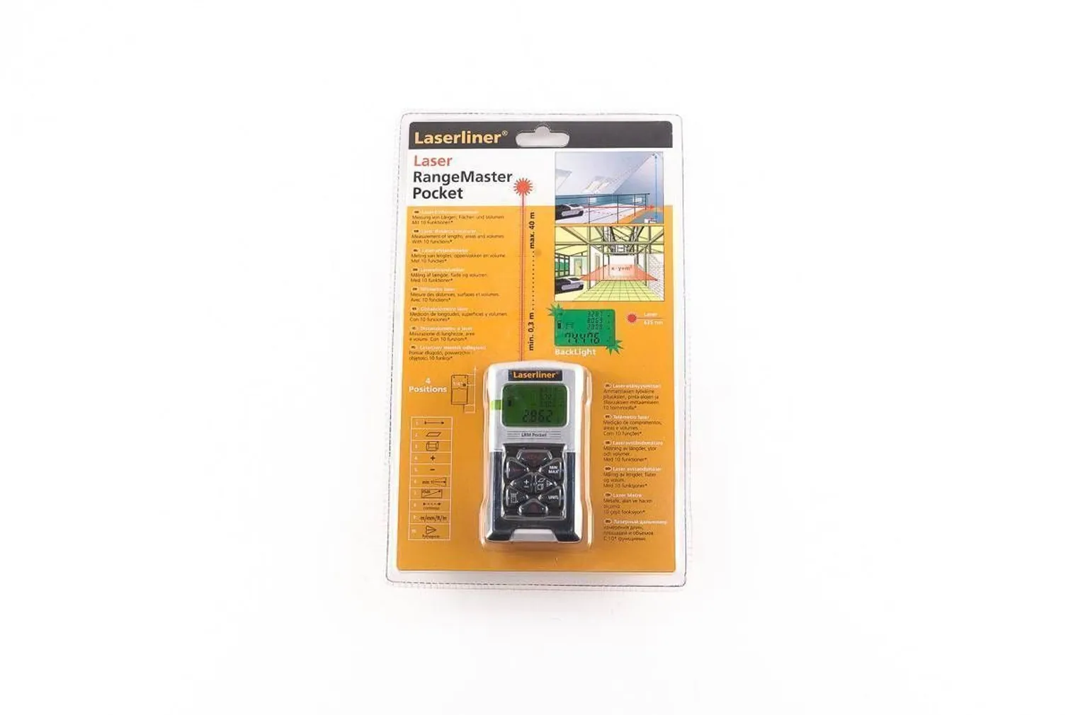 KAUGUSMÕÕTUR LASERRANGE-MASTER POCKET
