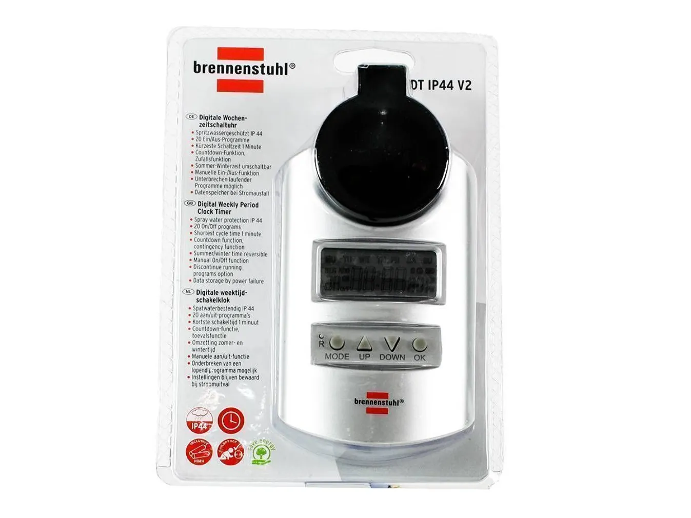 TAIMER DIGITAALNE 16A DT 2P 230V IP44
