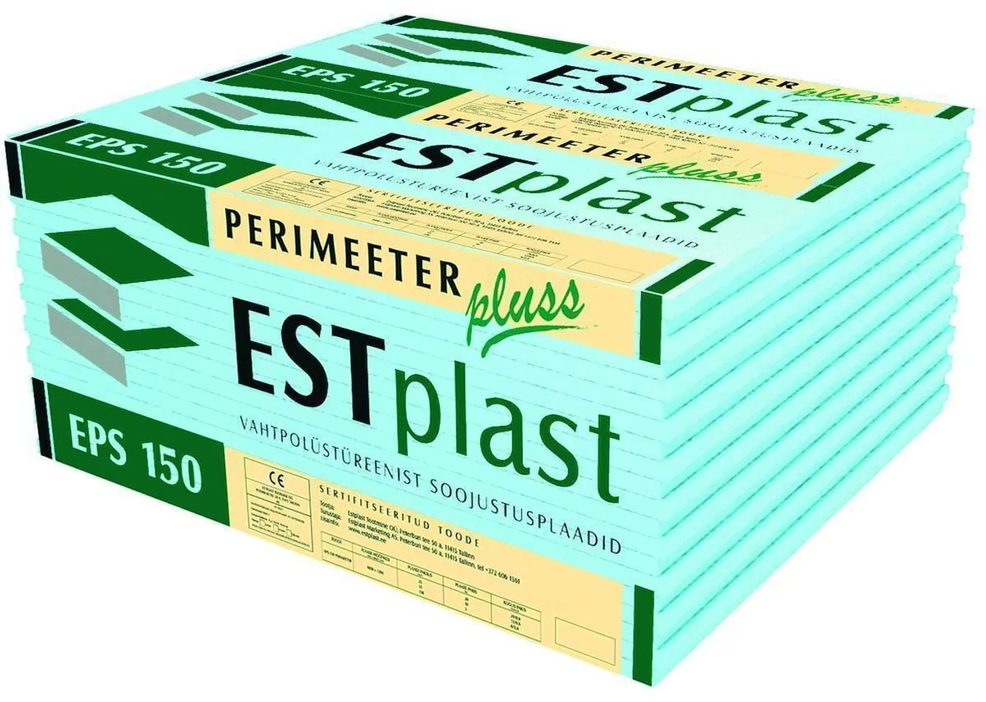 VAHTPLAST EPS 150 PERIMEETER PLUSS 100MM 0,6M3/PK