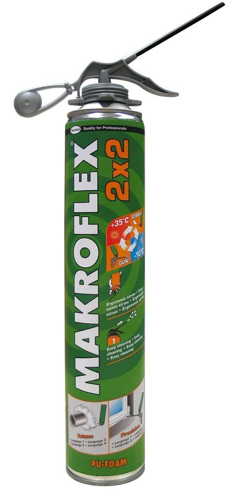 MONTAAZIVAHT MAKROFLEX 2X2 750ML