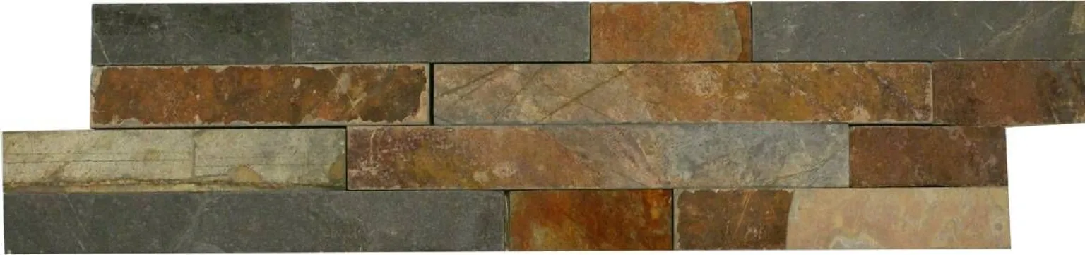 NATURAALKIVIMITE MOSAIIK JACK MULTI COLOR 600X150MM