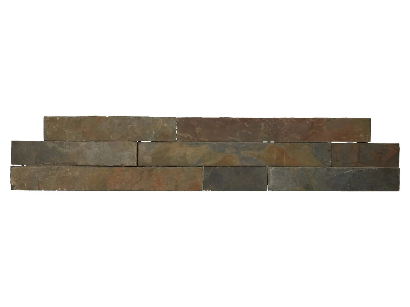 NATURAALKIVIMITE MOSAIIK KUND MULTI COLOR 600X150MM