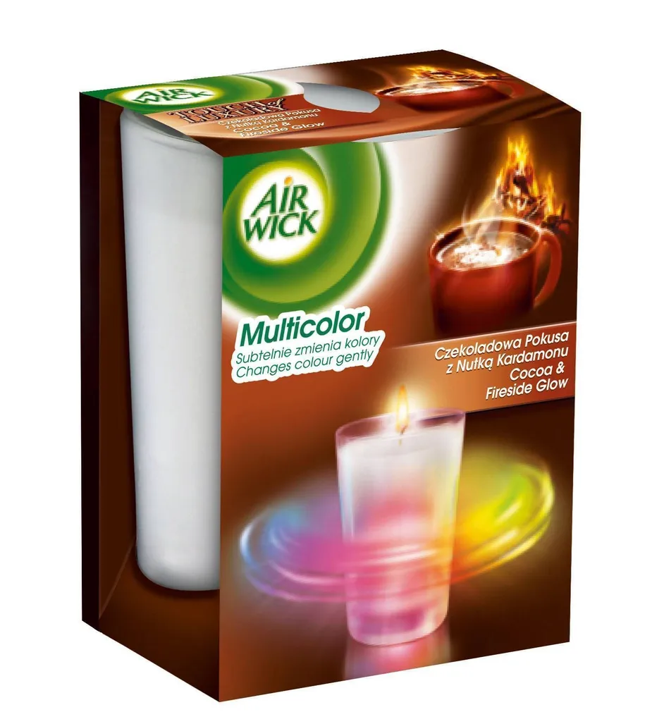 LÕHNAKÜÜNAL AIR WICK RAINBOW COCOA & FIRE GLOW
