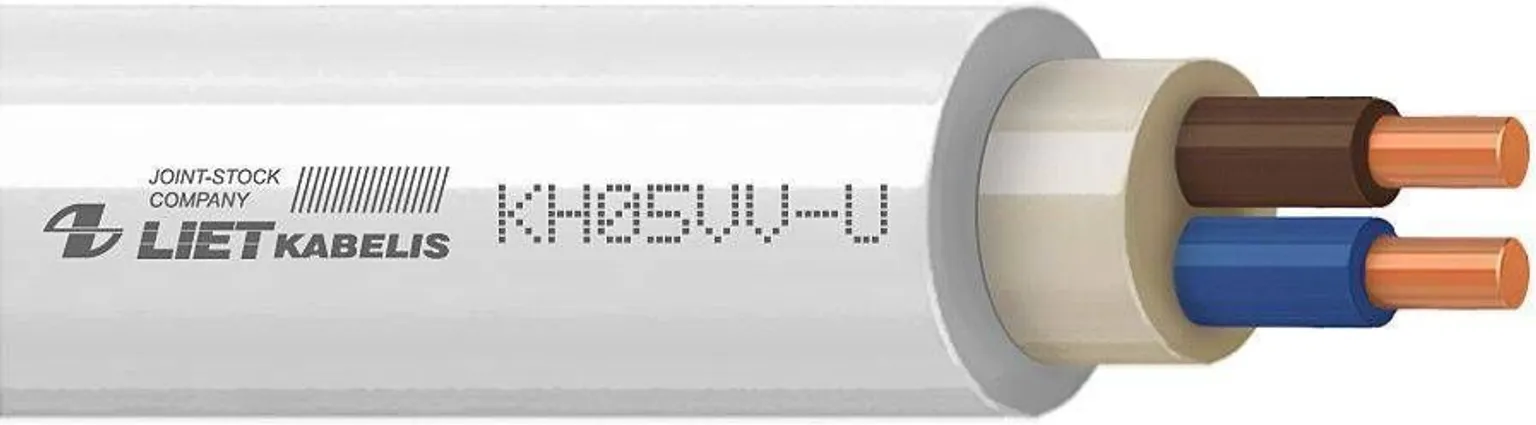KAABEL KH05VV-U 2X1,5 5M