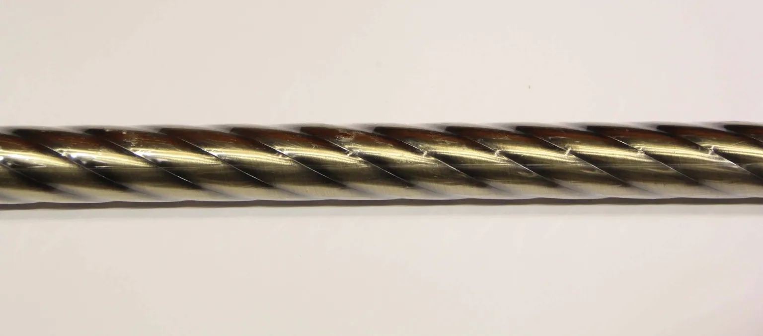 TORU "TWISTER" 2,4M Ø25MM KULDNE