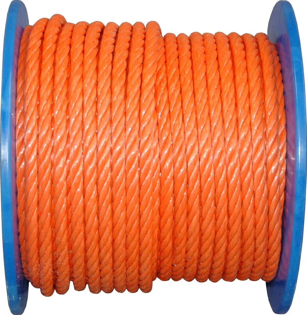 KÖIS KEERUTATAUD POLÜPROPÜLEEN 12MM ORANŽ EN699
