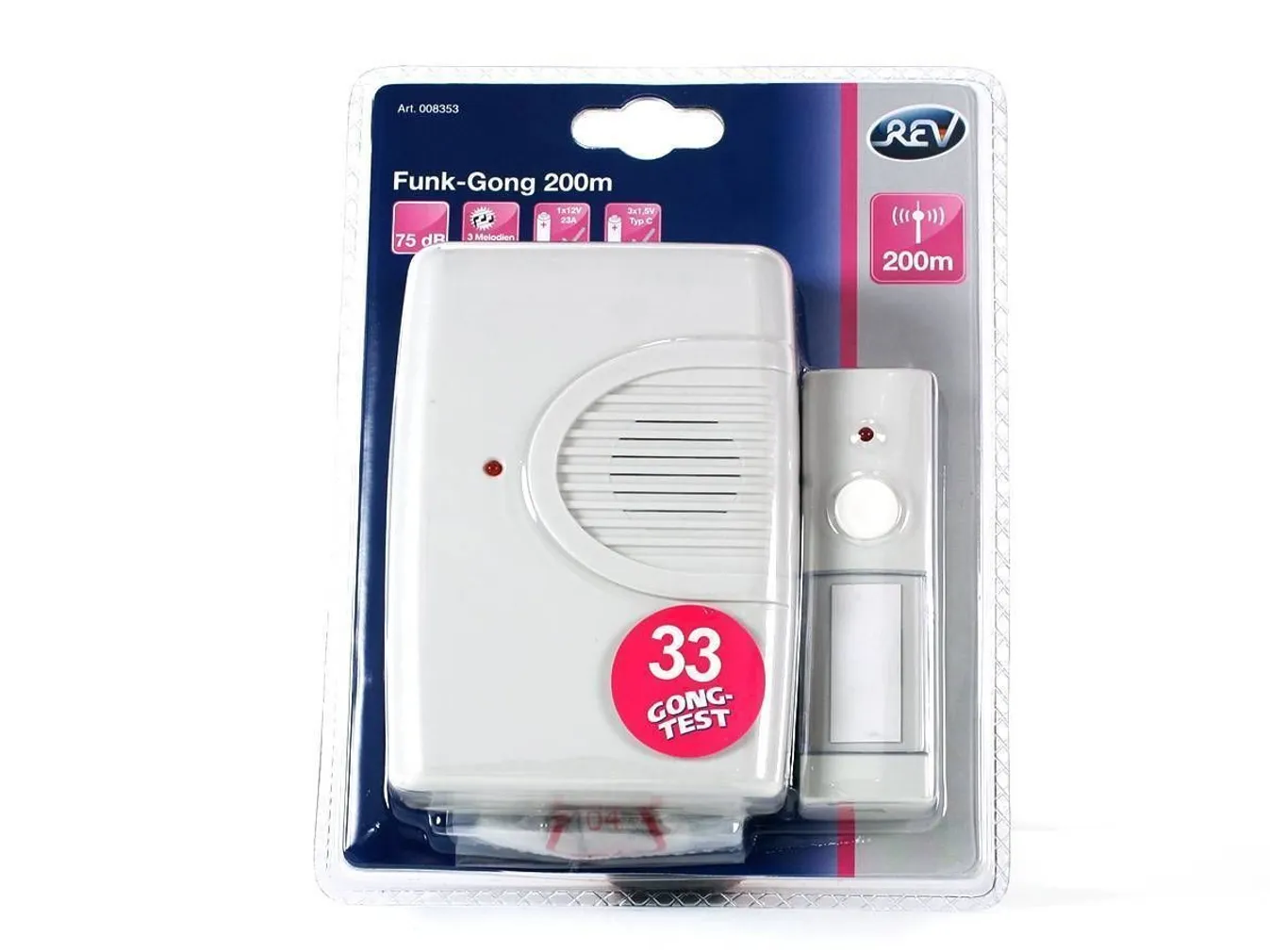 UKSEKELL 008353 200M 3 MELOODIAT 3X1.5V C