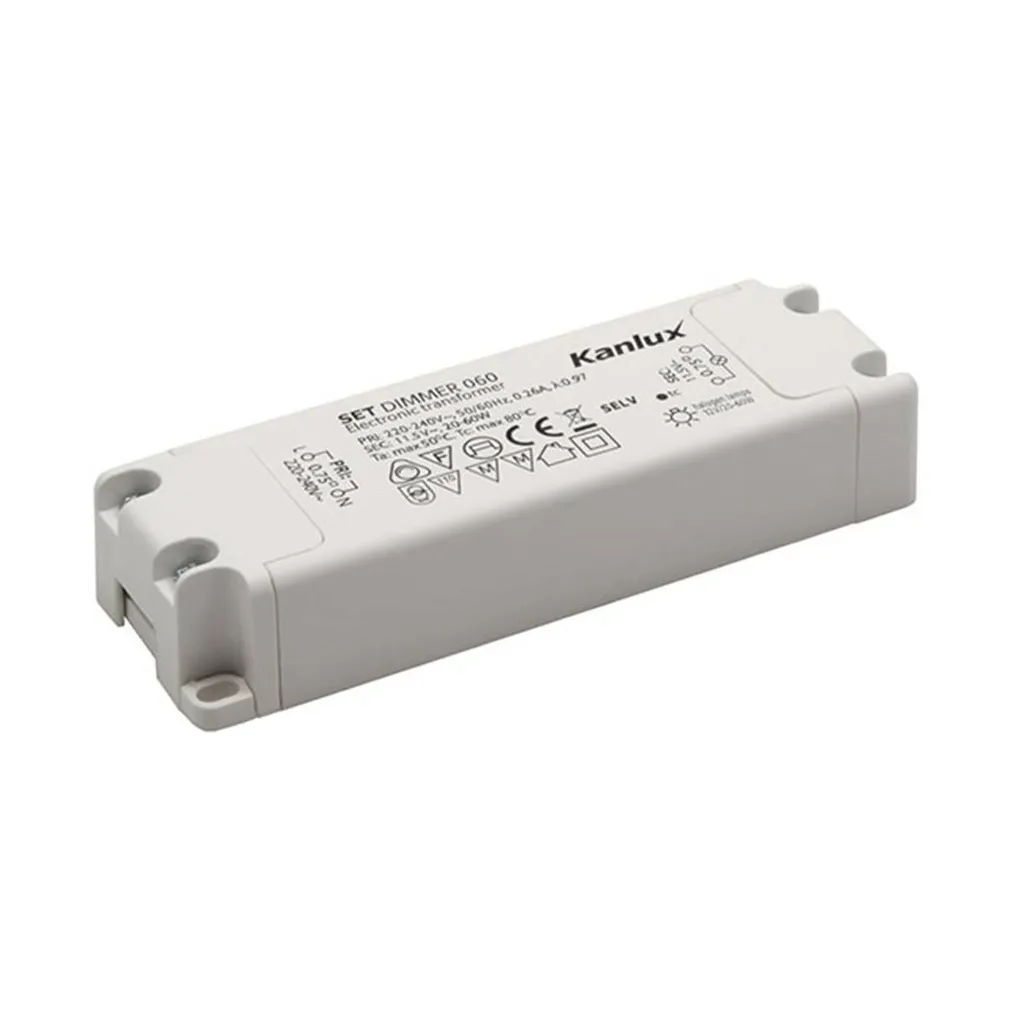 TRAFO SET DIMMER 220-240V 50/60HZ 0,26A/11,5V;4,9A KANLUX