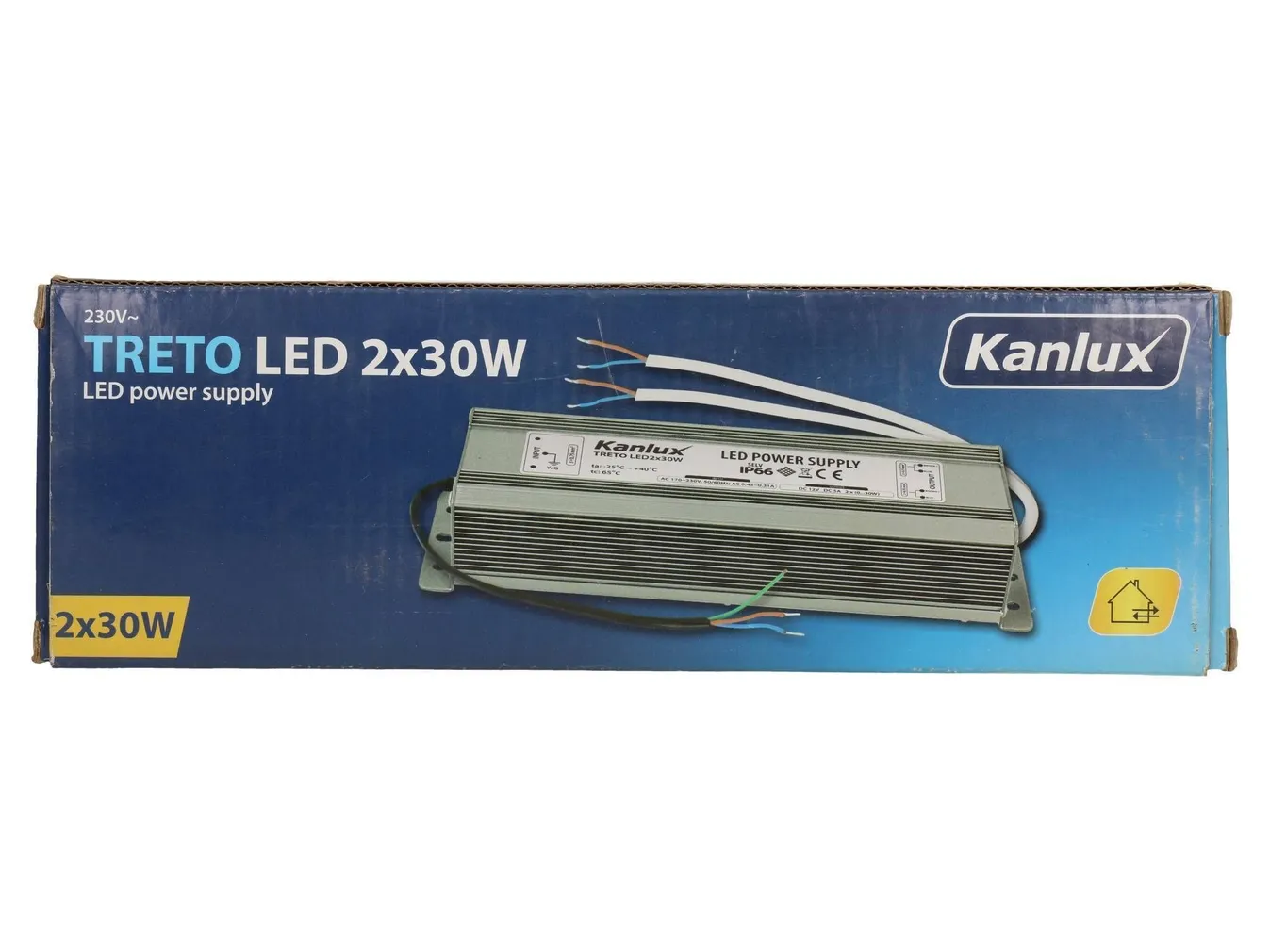 TRAFO 30W LED170-230V~;50/60HZ/DC 5A 12V KANLUX