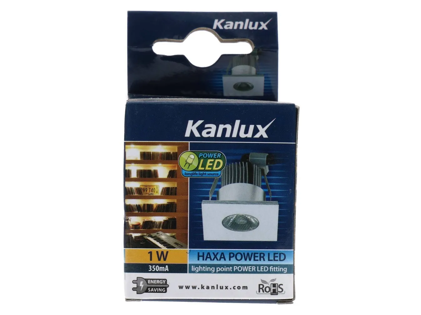RIPPLAEVALGUSTI HAXA-DSL 1/W LED IP20 ALUM.