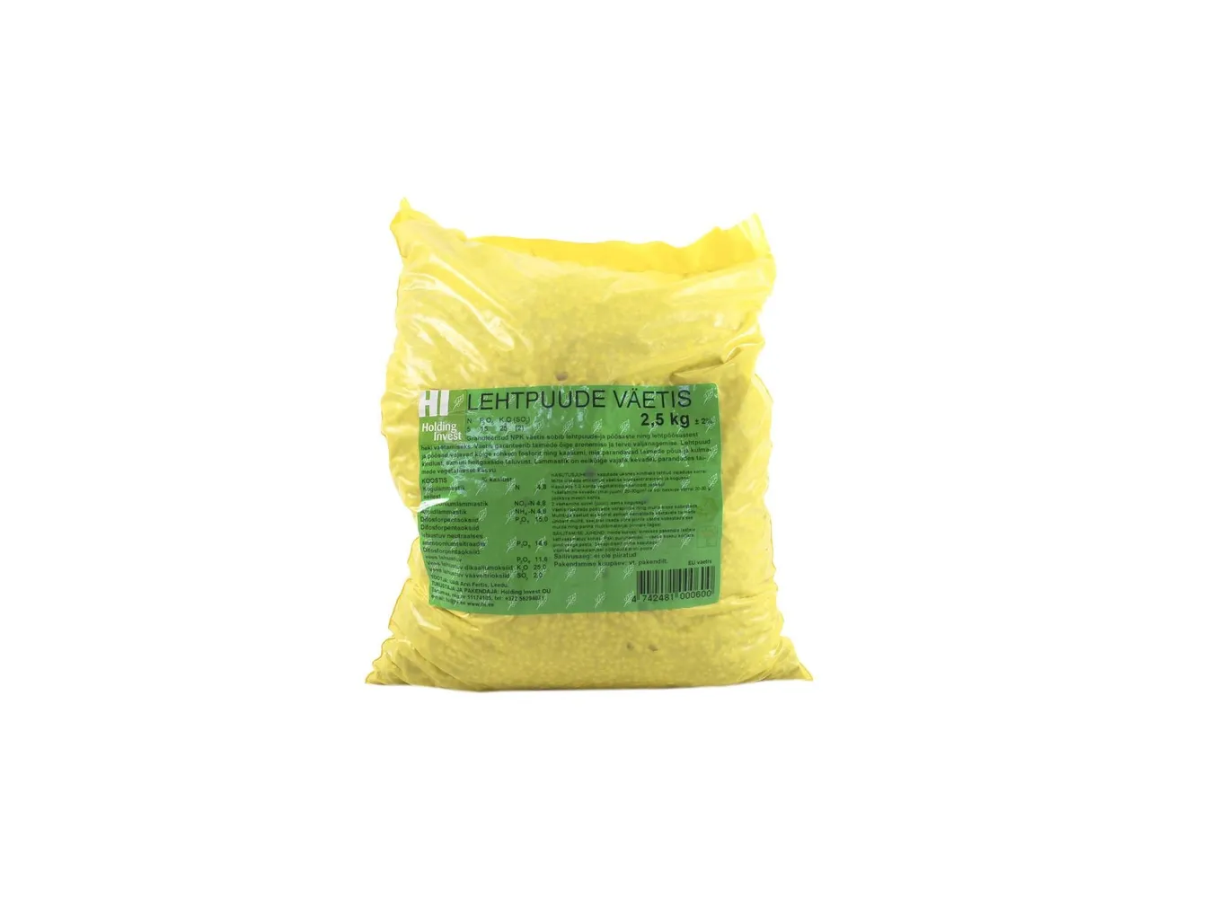 LEHTPUUDE VÄETIS 2,5KG