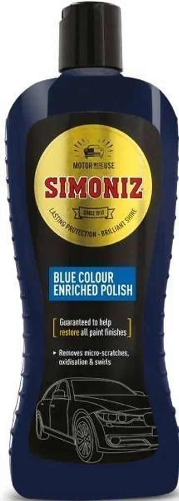 POLEERIMISVAHA COLOUR POLISH WAX DARK BLUE 500ML