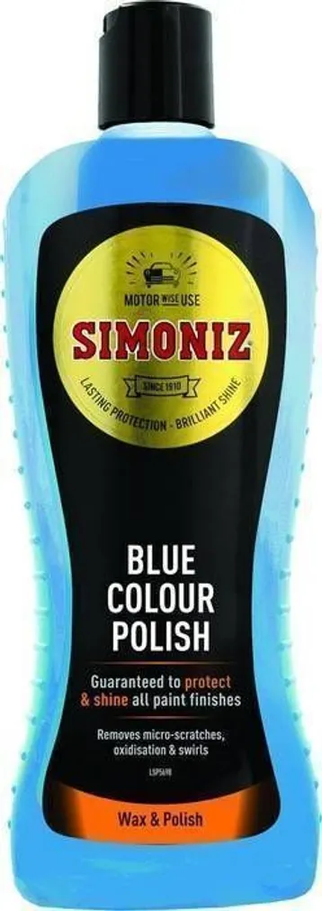 POLEERIMISVAHA COLOUR POLISH WAX LIGHT BLUE 500ML
