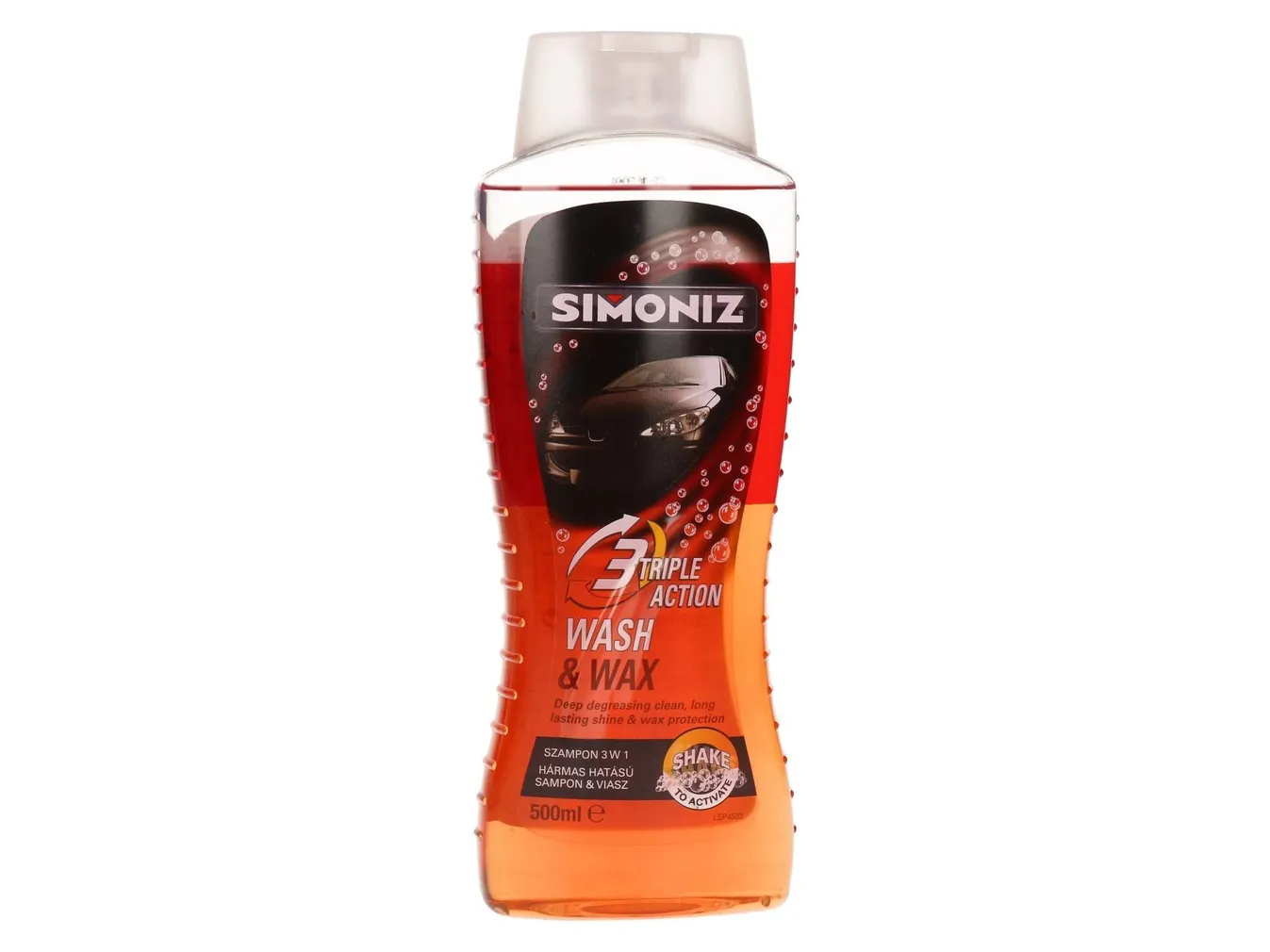 AUTOŠAMPOON 3 IN 1 SHAMPOO 500ML
