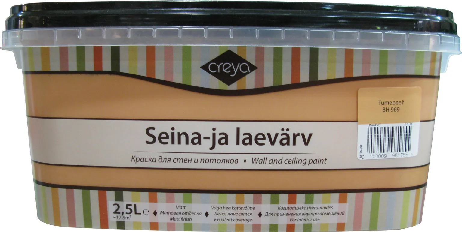 VÄRV TUMEBEEŽ MATT 2,5 L BH 969
