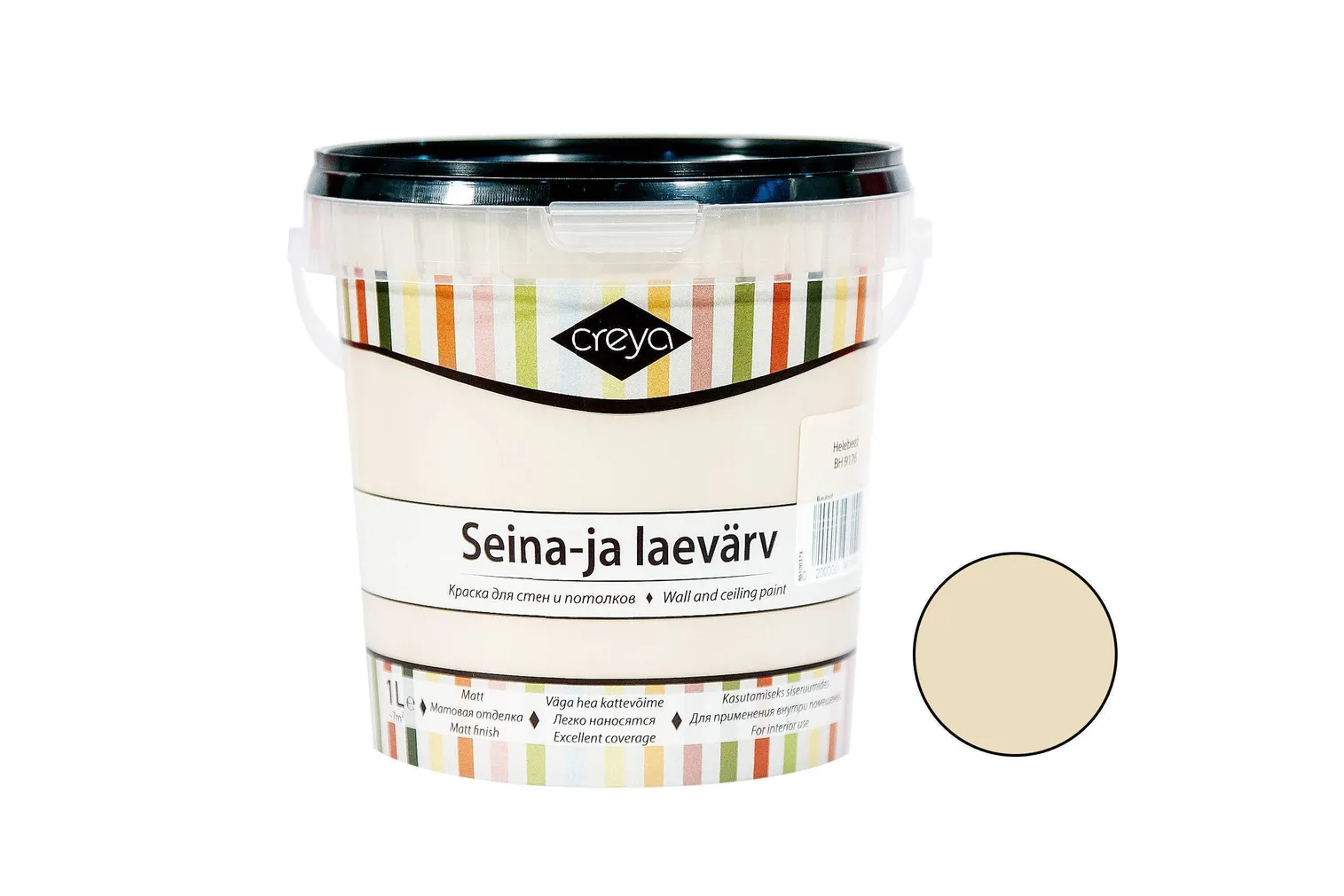 VÄRV KAKAOPRUUN MATT 1 L BH 9139