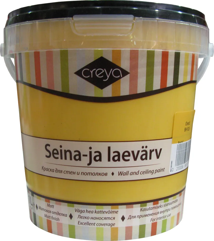 VÄRV ORANŽ MATT 1 L BH 925