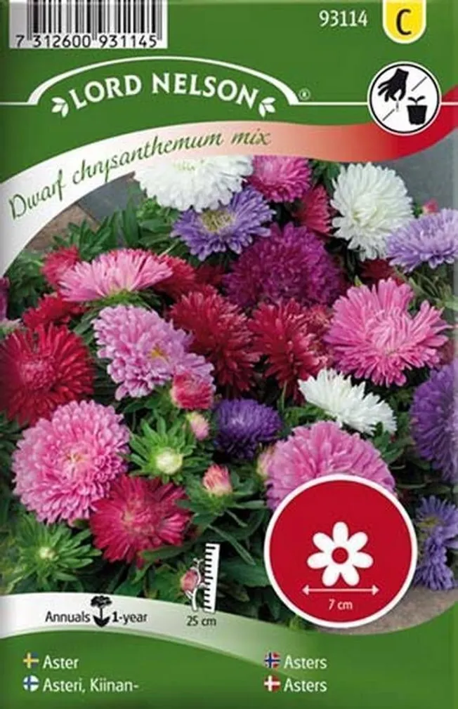 LILLESEEMNED AEDASTER MADALAKASVULINE SEGU 5G/PK