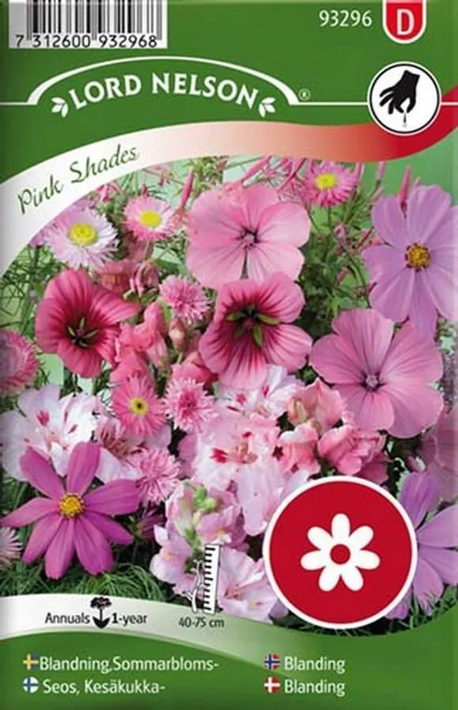 LILLESEEMNED SUVELILLED NELSONI VALIK ROOSAD VARJUNDID 7G/PK